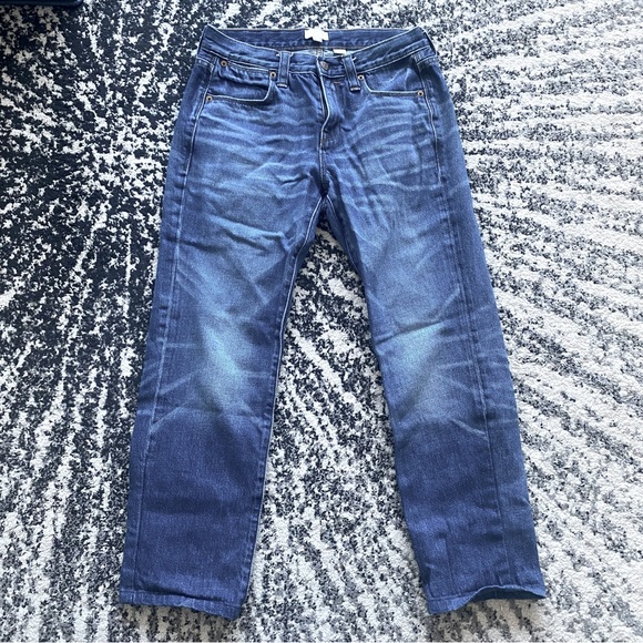J. Crew Cropped Boyfriend Jeans - Picture 2 of 3